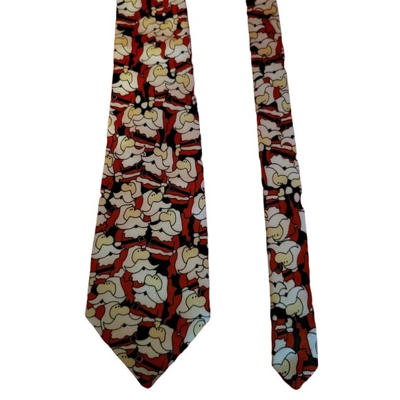 Keith Daniels Santa Claus Christmas Neck Tie - Picture 1 of 12